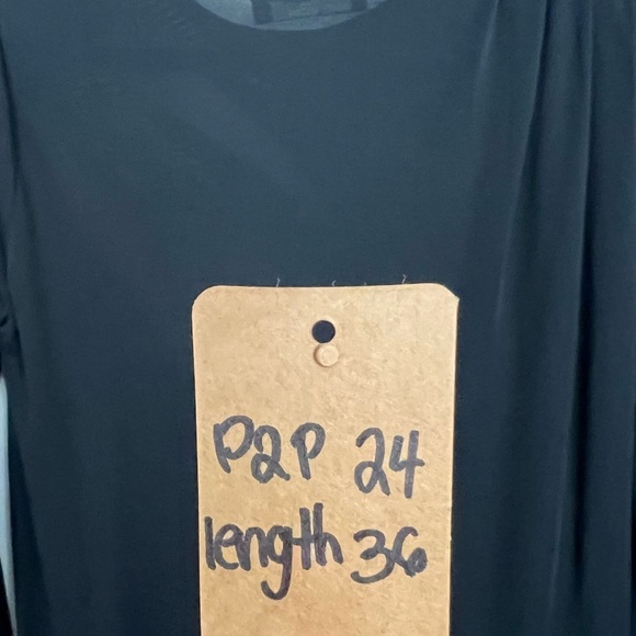 Laurence Corsin for Studio Mode Paris Asymmetrical Black Top Made in France  M/L - Picture 8 of 11